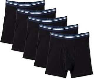 Pack 5 boxers Amazon Essentials Hombre Algodón Transpirable por 12.60€