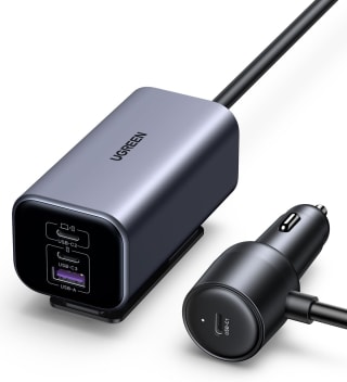 UGREEN 130W 4-in-1 autolader (USB-C, GaN) voor €29,99 bij Amazon