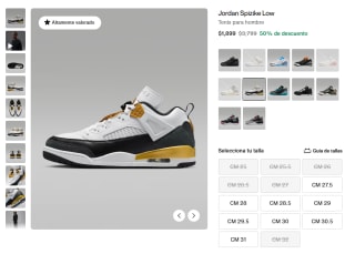 Tenis Nike Jordan Spizike Low por $1,899