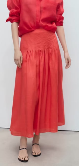 Falda ramio pinzas por 13.99€