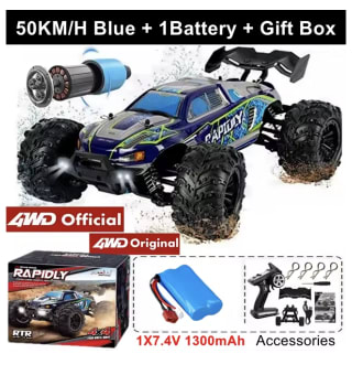 Coche RC 4WD Brushless 80km/h por 55,10€