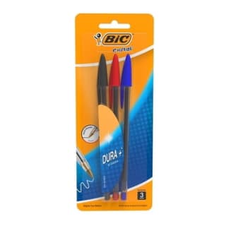 Bolígrafos Bic Round Stic Punto Mediano (5 pzas) por $6 en Walmart