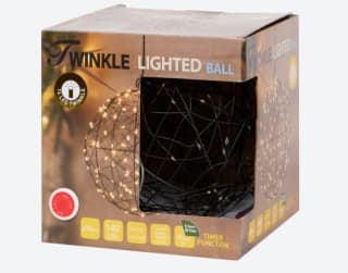 Bola de luz Ø 18 cm | 140 LED por 3.99€