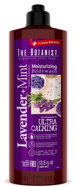 The Botanist Body Wash Lavender + Mint 400 ml por $37 en Amazon