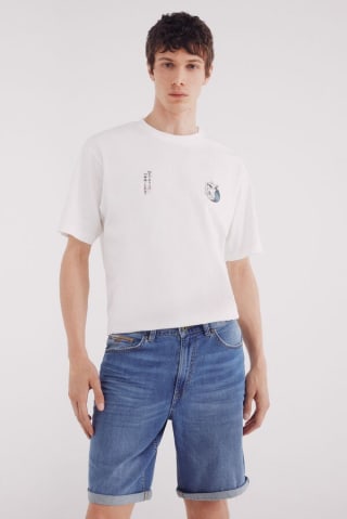 Springfield Bermuda Vaquera Ultra Ligera por 7,99€