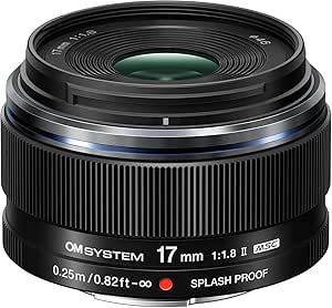 OM SYSTEM M.Zuiko Digital ED 17mm F/1.8 II voor €409,32 bij Amazon