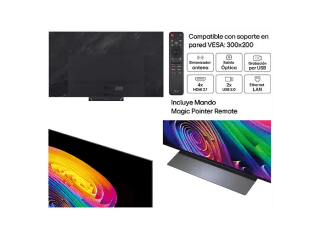 TV OLED 77" LG OLED77C65LA, OLED 4K + 300€ reembolso por 1.869,15€