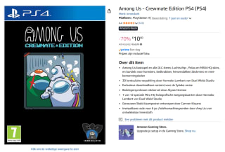 Among Us Crewmate Edition voor €10 bij Amazon