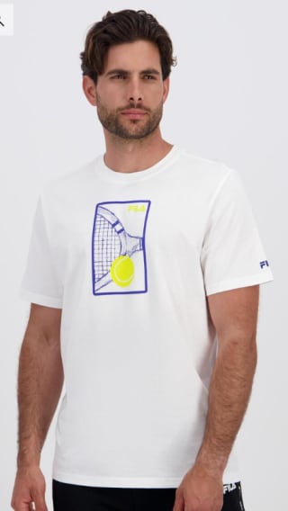 Camiseta Fila Camiseta Algodón Hombre Blanco por 7.99€