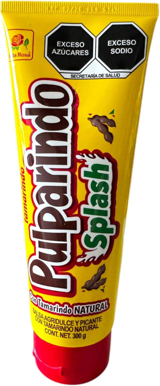 Pulparindo Splash De la Rosa sabor Tamarindo por $40 en Amazon