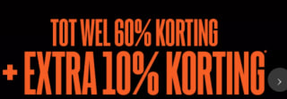 10% extra korting op de sale tot 75% bij JD Sports