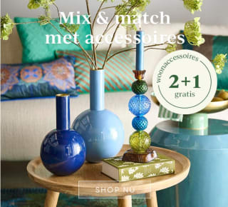 2+1 gratis op geselecteerde woonaccessoires bij Pip Studio