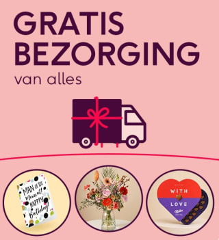 Gratis verzending op alles bij Greetz