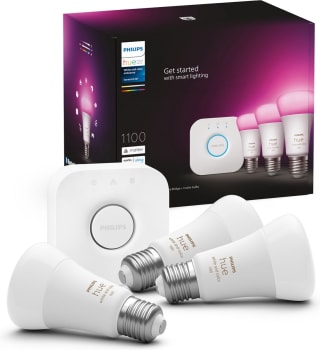 Philips Hue White & Color Ambiance starterkit (3× E27) voor €114,39 bij Bol