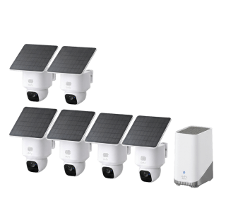 SoloCam E30 6-Pack + HomeBase 3 voor € 599 bij eufy