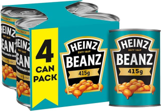 Heinz Baked Beans 4 x 415g for £2.00 at Amazon