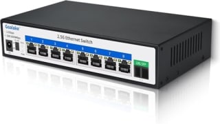 Goalake Switch Bureau 8 Ports 2.5G + 1 Port SFP+ 10G pour 29,99€ chez Amazon