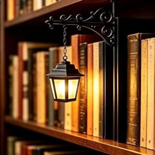 HUIKUANGEU Farol de Biblioteca por 13,99€ en Amazon