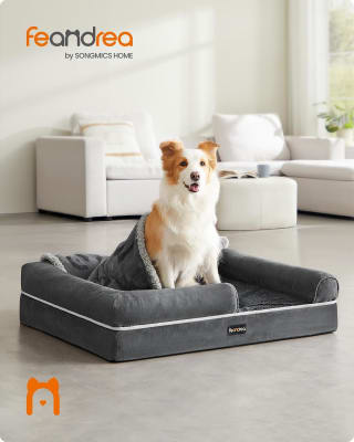 Feandrea orthopedisch hondenbed (91 x 71 x 20 cm) voor €31,56 bij Amazon