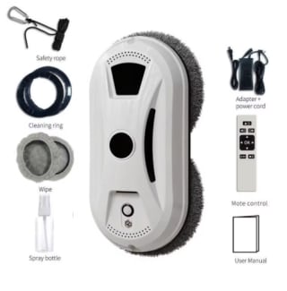 Robot aspirador ultrafino para limpieza de ventanas por 29.76€