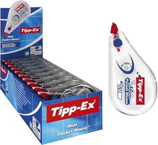 Tipp-Ex Mini Pocket Mouse Correctietape (doos van 10) voor slechts €12,19 bij Amazon
