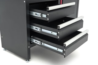 Établi HBM 120 cm (4 tiroirs, 1 porte) pour 249,99€ chez HBM Machines