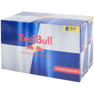 Red Bull energydrink 8-pack voor €7,99 bij Action