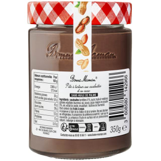 Pâte à Tartiner Cacahuètes et Cacao BONNE MAMAN (350 g) pour 3,79€ chez Carrefour
