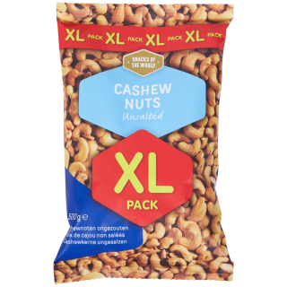 Noix de cajou non salées Snacks of the World (500 g) à 4,79€