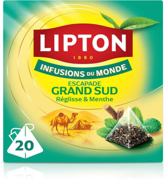 Lipton Saveurs du Soir (20 sachets) pour 0,97€ chez Amazon