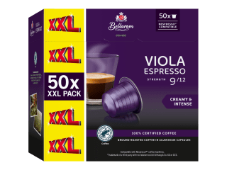 Bellarom 50 aluminium koffiecapsules voor €6,99