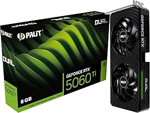 Palit GeForce RTX 5060 Ti Dual OC (8GB GDDR7/PCI Express 5.0/2632MHz/28000MHz). Sold