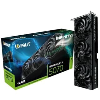 Tarjeta Gráfica Palit GeForce RTX 5070 Infinity 3 12GB GDDR7 Reflex 2 por 549.90€