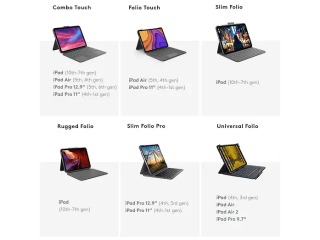 LOGITECH Combo Touch iPad Pro 12.9 inch (3e en 4e gen) voor €191 bij MediaMarkt
