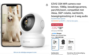 Ezviz C6N Binnencamera voor €18,98 bij Amazion