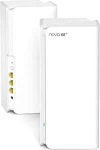 Tenda Nova MX21 Pro (2-Pack) AXE5700 Mesh Wi-Fi 6E Sistema por 169.99€