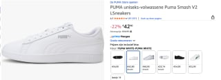 Puma Smash 3.0 Sneakers voor €25,74 bij Amazon