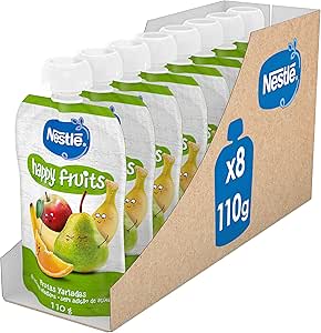 NESTLÉ Pure Happy Fruits 110g Pack 8 (3 Unidades) por 1,791€