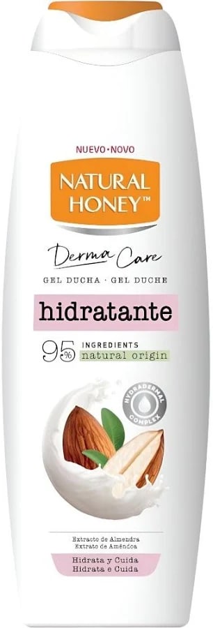 Natural Honey Aceite Almendras Dulces gel ducha 650ml 2 uds por 2,92€