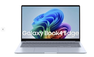 SAMSUNG galaxy book4 edge copilot+ pc portátil de 15.6" fhd azul por 569,05€
