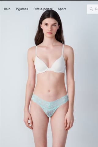 Tanga en dentelle Sweet à 5€