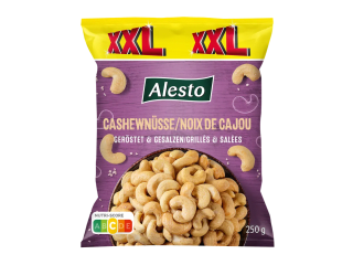 Paquet de Noix de cajou 250 g au prix de 2,35€