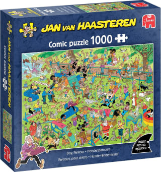 Jan van Haasteren Hondenparcours (1000 stukjes) voor €13,19 bij Amazon