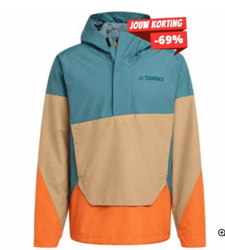 adidas Terrex Xploric 2.5L Climaproof Anorak jas voor €49,99 bij Sport Korting