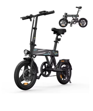 iScooter Bicicleta eléctrica 250W plegable por 259.06€