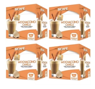 64 cápsulas Mocachino con canela Bicafé compatibles con Dolce Gusto por 18.38€