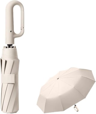 Paraguas automático plegable NEWKIBOU por $141.55 en Amazon