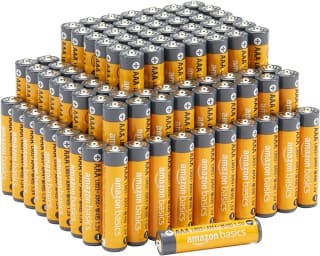 Amazon Basics AAA alkalinebatterijen (100 stuks) voor €13,73 bij Amazon