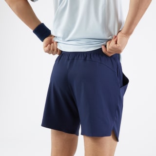 Short de tennis homme Essential+ Court (bleu marine) pour 6€ chez Decathlon