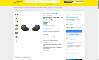 Audífonos Sony WF-C510 por $759 | Mercado Libre